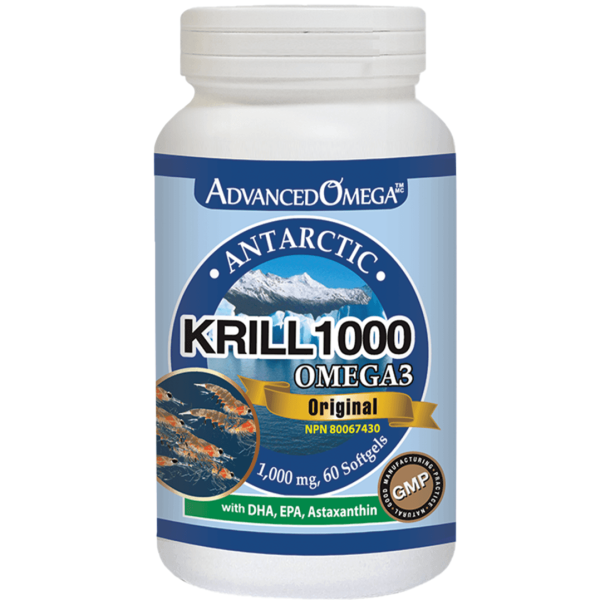 Advanced Omega Krill Oil 1000mg 60 Softgels Online Sale