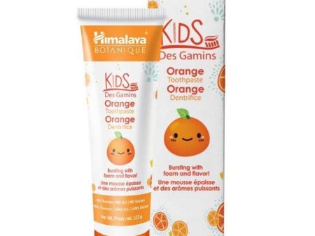 Himalaya Kids Toothpaste Orange 113g For Cheap