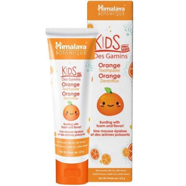 Himalaya Kids Toothpaste Orange 113g For Cheap