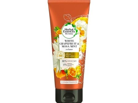 HERBAL ESSENCE BIO-RENEW WHITE GRAPEFRUIT & MOSA MINT VOLUME CONDITIONER 200 ML Online Hot Sale