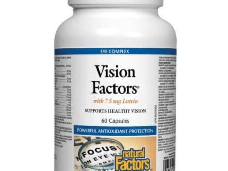 Natural Factors Vision Factors 60 Capsules Online now