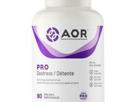 Aor Pro Destress 90 Veggie Caps For Sale