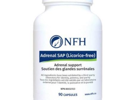 NFH Adrenal SAP(Licorice-Free) 90 Caps Supply