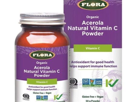 Flora Acerola Natural Vitamin C Powder 50g Online Sale