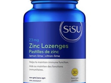 SISU Zinc Lozenges Lemon Lime For Discount