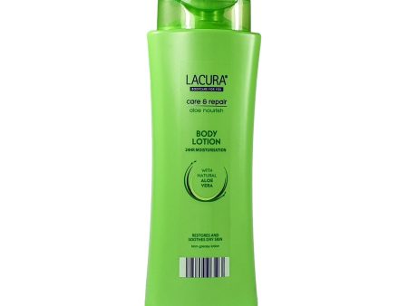 LACURA CARE & REPAIR ALOE NOURISH BODY LOTION 400 ML Online now