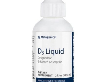 Metagenics Vitamin D3 Liquid 2 oz For Discount