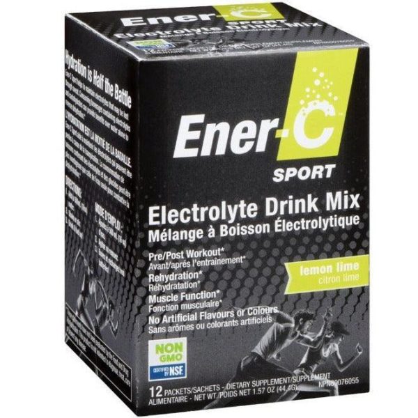 Ener-C Sport Electrolyte Drink Mix Lemon Lime 12 Packs on Sale