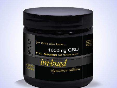 Imbue 1600mg CBD Salve of Full Spectrum Hemp Extract Online now