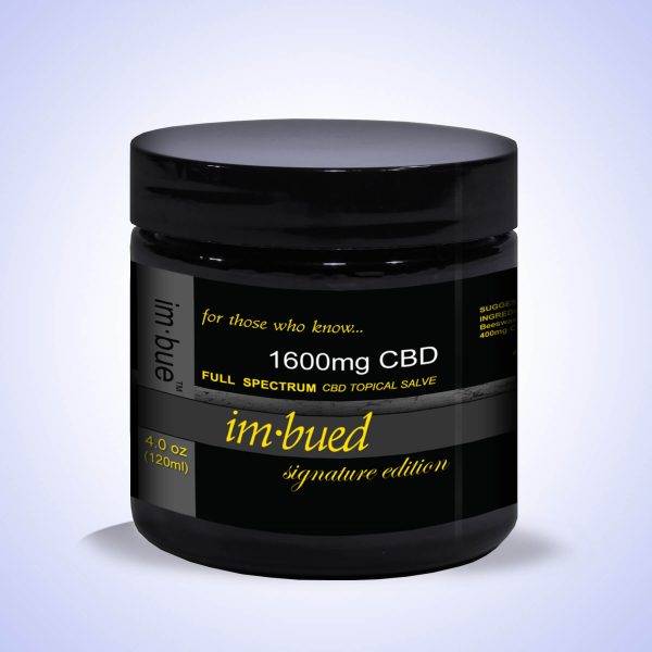 Imbue 1600mg CBD Salve of Full Spectrum Hemp Extract Online now