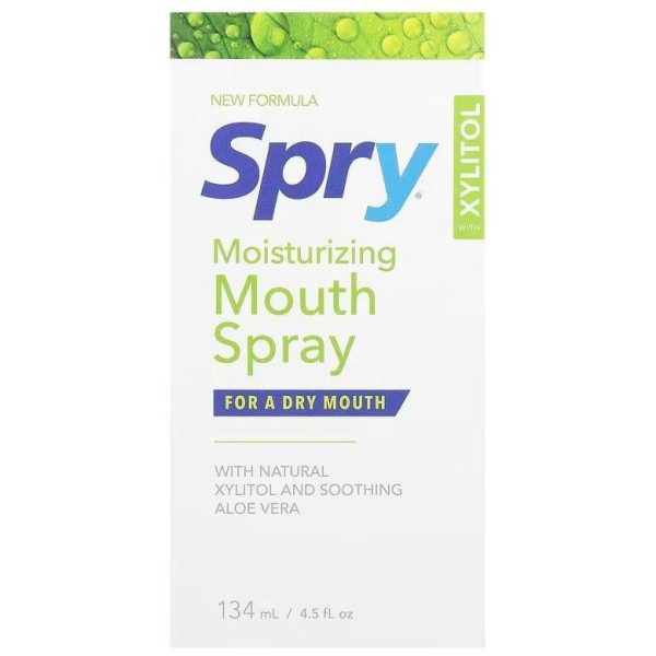 Spry Moisturizing Mouth Spray-134 ml For Cheap