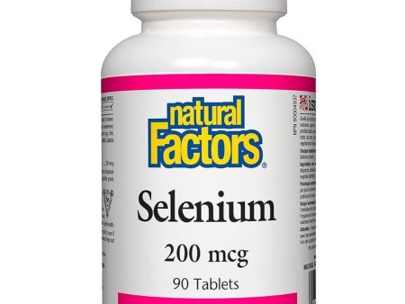 Natural Factors Selenium 200mcg 90 Tabs Fashion