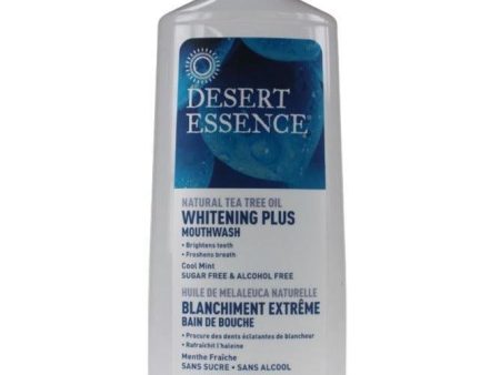 Desert Essence Mouthwash Whitening Plus Cool Mint 480mL For Cheap