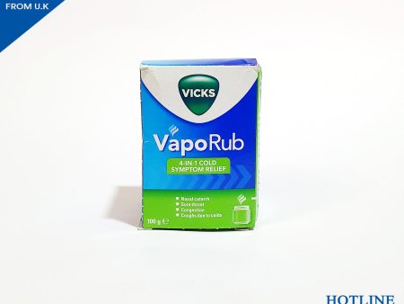 VICKS VAPORUB 4-IN-1 COLD SYMPTOM RELIEF  100 G Online Hot Sale