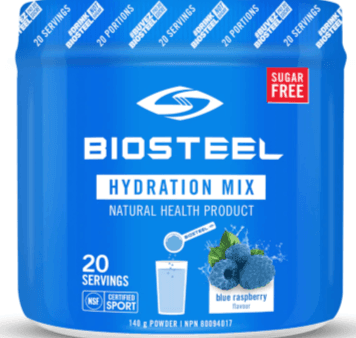 BioSteel Hydration Mix Blue Raspberry 140g on Sale