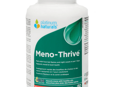 Platinum Naturals Meno-Thrive 60 Softgels Supply