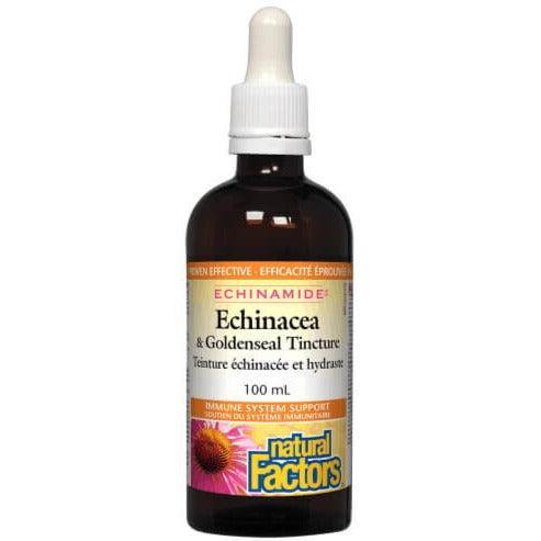 Natural Factors Echinacea & Goldenseal Tincture 100ml Hot on Sale