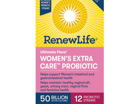 Renew Life Ultimate Flora Women s Extra Care 50 Billion 60 Veggie Caps Fashion