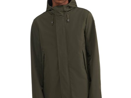 Kaito manteau mi-longueur avec capuchon pour hommes Online Sale