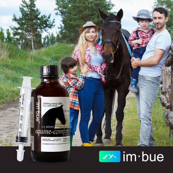 Imbue 2000mg CBD Tincture of Full Spectrum Hemp Extract for Horses Discount