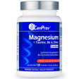 CanPrev Magnesium + Taurine, B6 & Zinc 120 Veggie Caps Hot on Sale