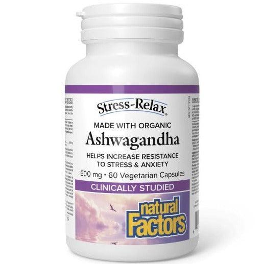 Natural Factors Ashwagandha 600mg 60 Veggie Caps For Cheap