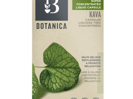 Botanica Kava Root 60 Liquid Capsules *Product Expiry February 2025* Online now