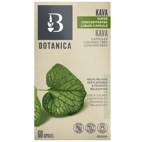 Botanica Kava Root 60 Liquid Capsules *Product Expiry February 2025* Online now