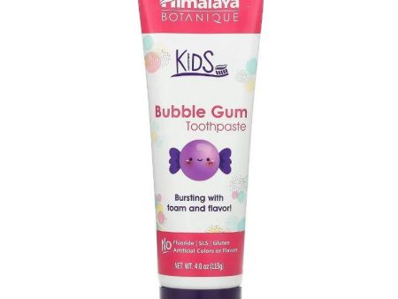 Himalaya Kids Toothpaste Bubble Gum 113g Cheap