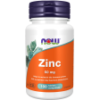 NOW Zinc 50mg 100 Tablets Discount