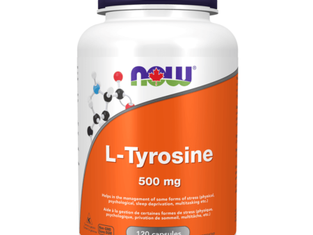 NOW L-Tyrosine 500 mg 120 Caps Online Hot Sale