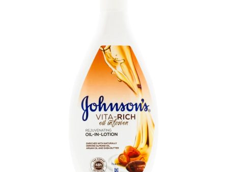 Johnsons Vita-Rich Oil Infusion Body Lotion 400ML Online Hot Sale