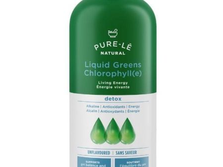 Pure-le Natural Liquid Greens Chlorophyll Super Concentrate Unflavoured 1L Online Hot Sale