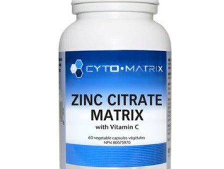 Cyto Matrix Zinc Citrate 50mg 60 v-caps Online Sale