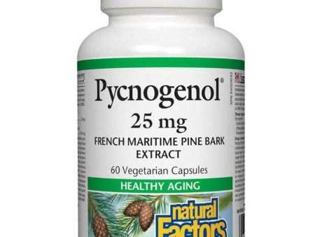 Natural Factors Pycnogenol 25mg 60 Veggie Caps Online Hot Sale