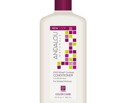 Andalou Naturals Color Care Conditioner 1000 Roses Complex 340mL For Discount