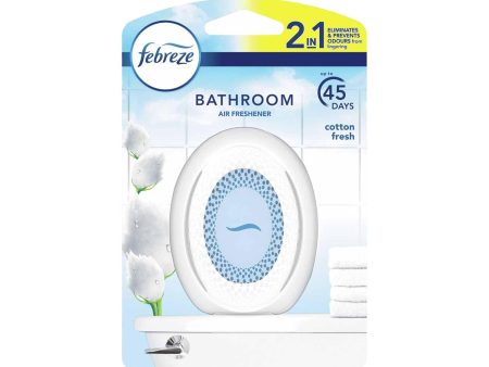 FEBREZE BATHROOM AIR FRESHENER COTTON FRESH on Sale