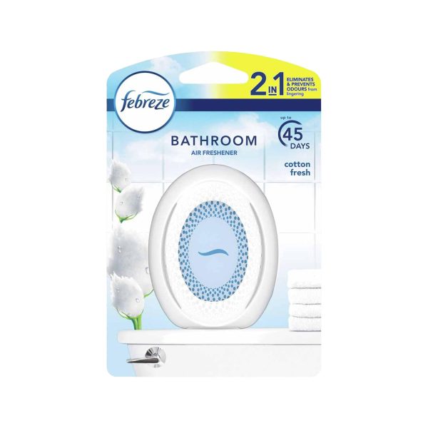 FEBREZE BATHROOM AIR FRESHENER COTTON FRESH on Sale