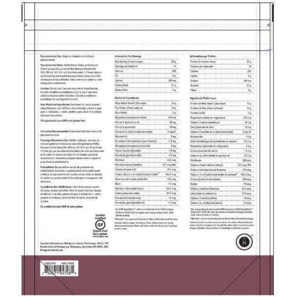 Metagenics ultra glucose control Chocolate 742g Discount