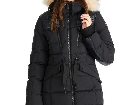 Alia parka avec fausse fourrure pour femmes Cheap