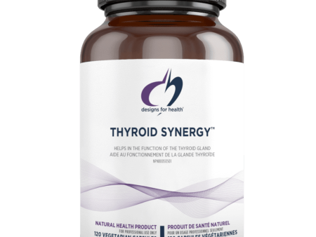 Designs for Health Thyroid Synergy 120 Veg Capsules For Sale