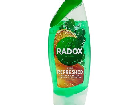 Radox Feel Refreshed Shower Gel with Eucalyptus and Citrus Oil - 250 ml Supply