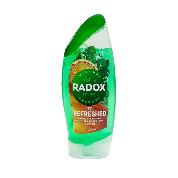 Radox Feel Refreshed Shower Gel with Eucalyptus and Citrus Oil - 250 ml Supply