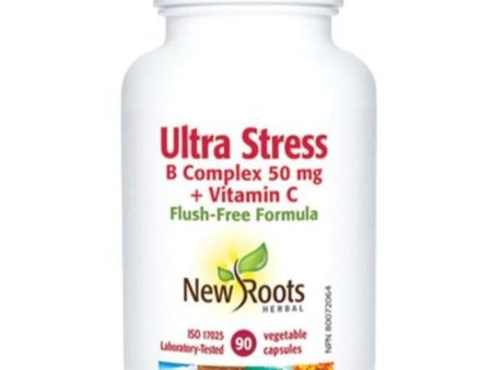 New Roots Ultra Stress B Complex 50mg 90 Veggie Caps Fashion