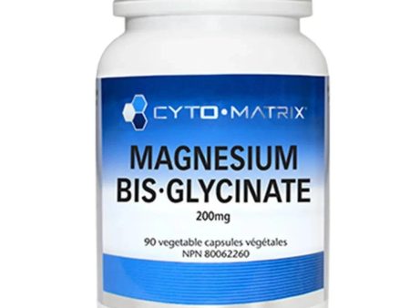 Cyto Matrix Magnesium Bis-Glycinate 200mg 90 Veggie Caps For Sale