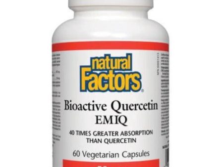 Natural Factors Quercetin EMIQ 50mg 60 Veggie Caps Sale