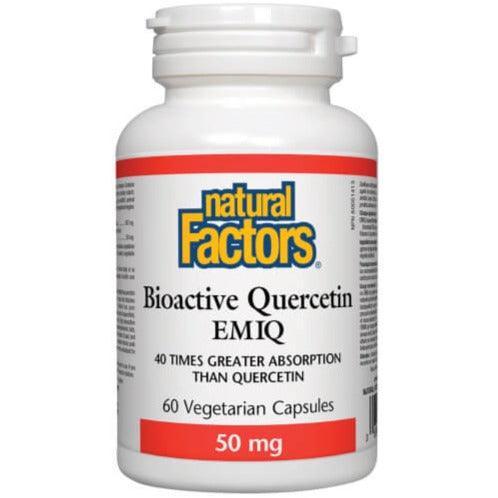 Natural Factors Quercetin EMIQ 50mg 60 Veggie Caps Sale