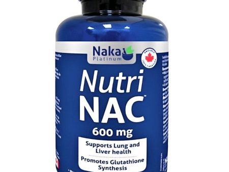 Naka Platinum Nutri NAC 600MG 120 Caps on Sale