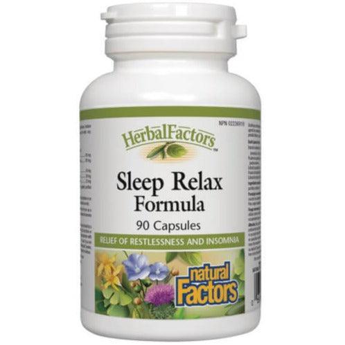 Natural Factors Sleep Relax Formula 90 Caps For Discount