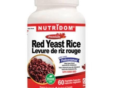 Nutridom - Red Yeast Rice with Policosanol 60 Veggie Caps on Sale